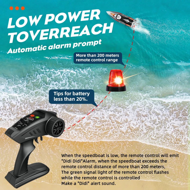 HXJ HJ816 Бесщеточная радиоуправляемая лодка 2 4 ГГц 55 км/ч Профессиональный пульт