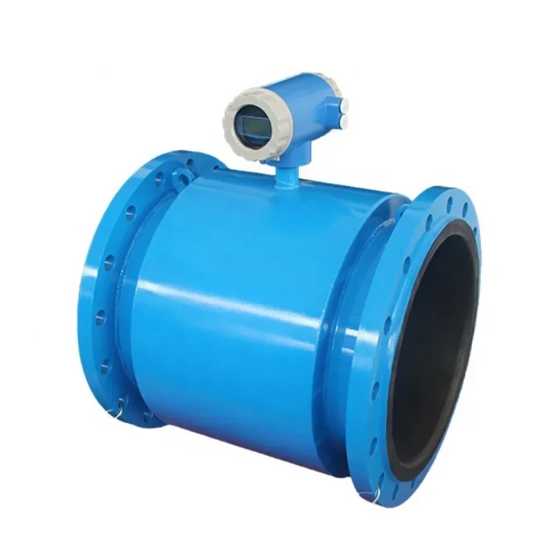 Горячая Распродажа цифровой расходомер большого диаметра Dn400 электромагнитный