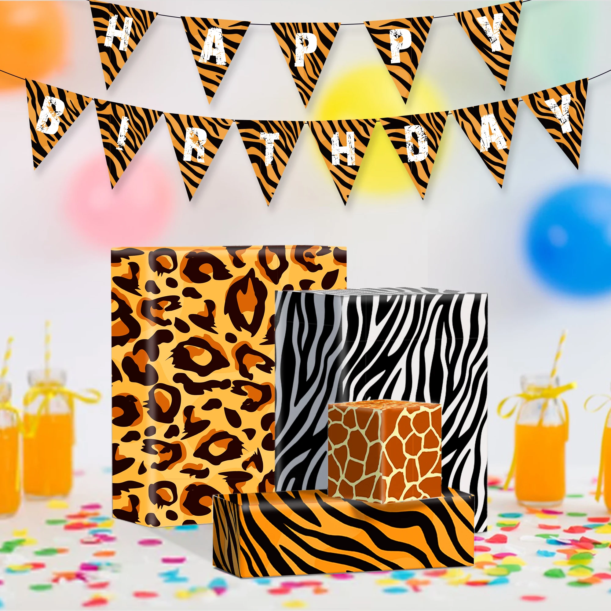 Diy Baby Shower Birthday Party Decor Packing Paper
