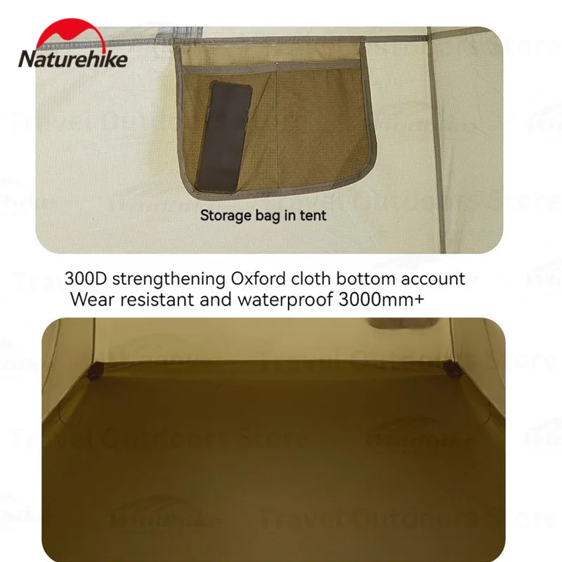 Naturehike Village Suite палатка с одним касанием автоматическая кабина быстро