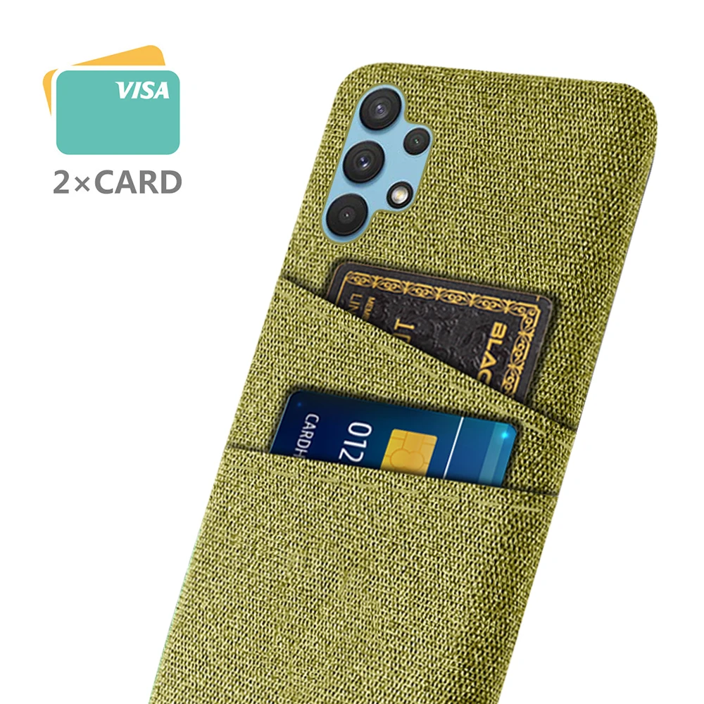 

For Samsung A32 Case 4G Phone Case For Samsung Galaxy A32 4G 6.4 inch Dual Card Fabric Cloth Luxury Cover For Samsung A32 4G