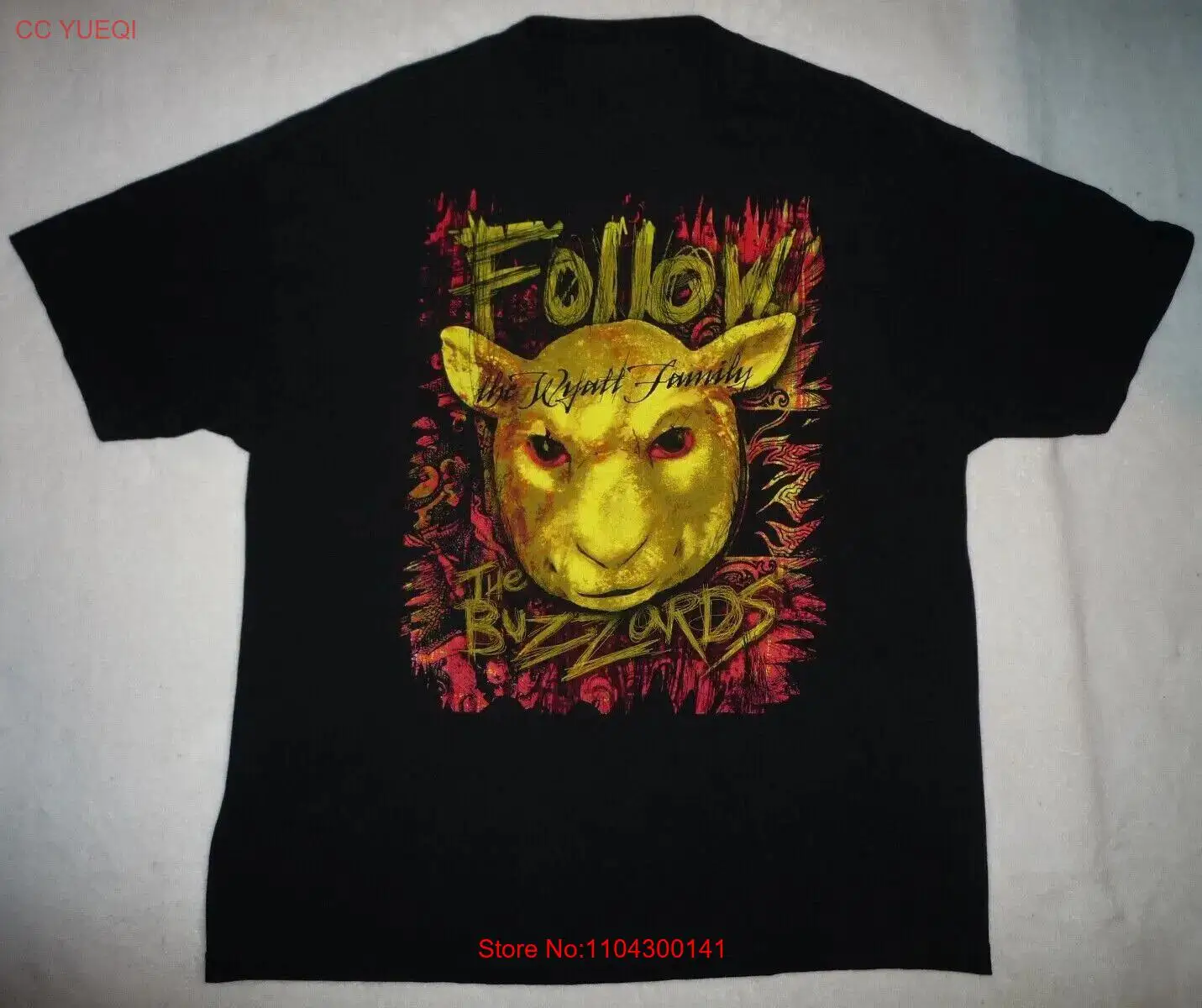 THE BUZZARDS WYATT FAMILY Рубашка Bray Wyatt Черная унисекс S-2345XL CC4140