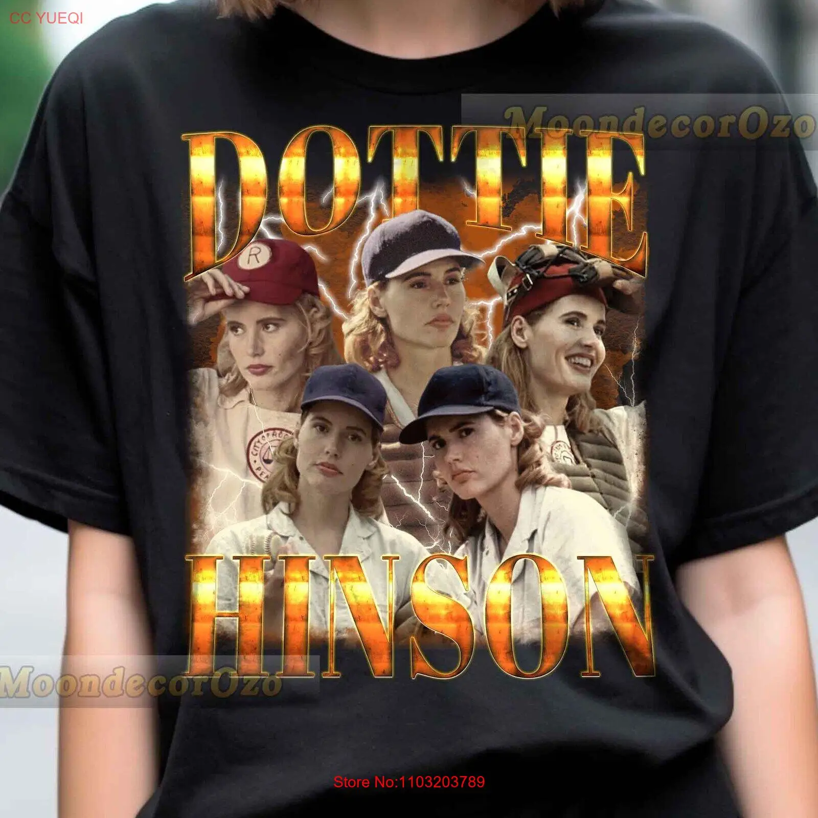 Ограниченная винтажная футболка Dottie Hinson