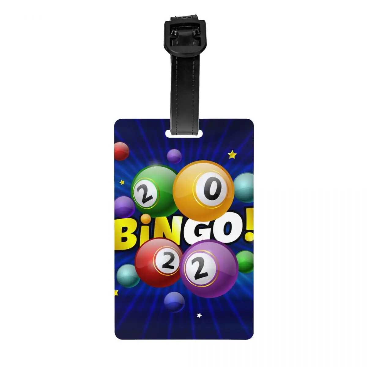 

Custom Hot Game Bingo Luggage Tag Privacy Protection Baggage Tags Travel Bag Labels Suitcase