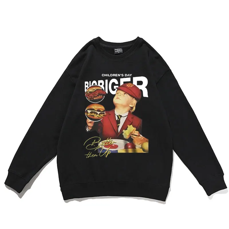 

Ghildren‘s Day Bigbiger Betrer Sweatshirt Usa Boy Girl Graphic Print Pullover Funny Men Women Casual Sweatshirts Man Streetwear