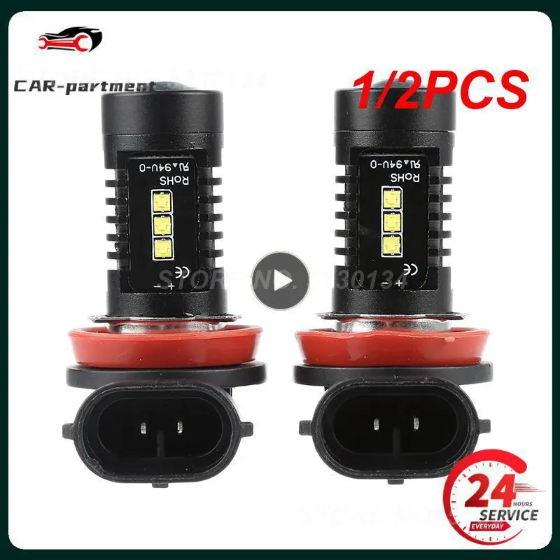 1/2 шт. H11 Светодиодная лампа HB4 светодиодные лампы HB3 9006 9005 SMD лампы 6000 лм K 12 В, белая лампа для вождения автомобиля, лампы для коридора