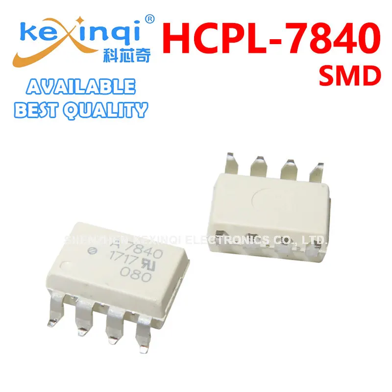 

2PSC HCPL-7840 SMD HCPL-7800 SMD A7840 A7800 SOP-8 Electronic Component Optocoupler Isolator