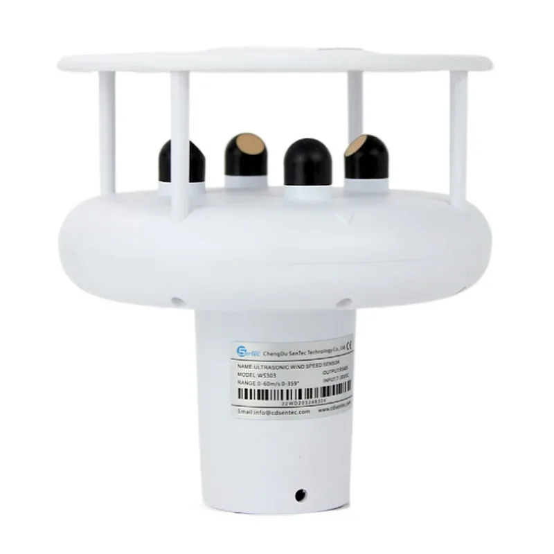 

High accuracy intelligent handheld design ultrasonic wind sensor anemometer