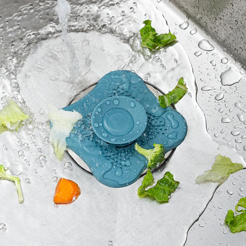 

1 шт., Силиконовый Фильтр для слива раковины