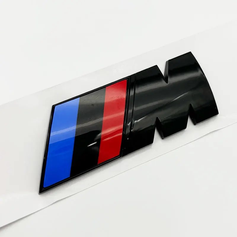 3D ABS BMW M логотип наклейка задний багажник значок крыла боковая эмблема для E30 E36 E63