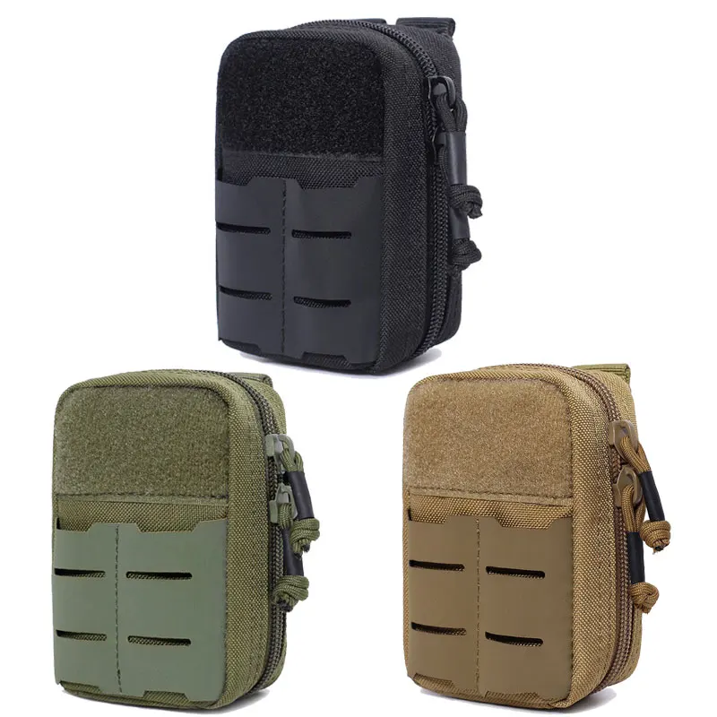 

Outdoor Mini Medical Molle Waist Bag Survival Tool First Aid Storage Pack Military Tactical Pouch Camping Hunting Accessories