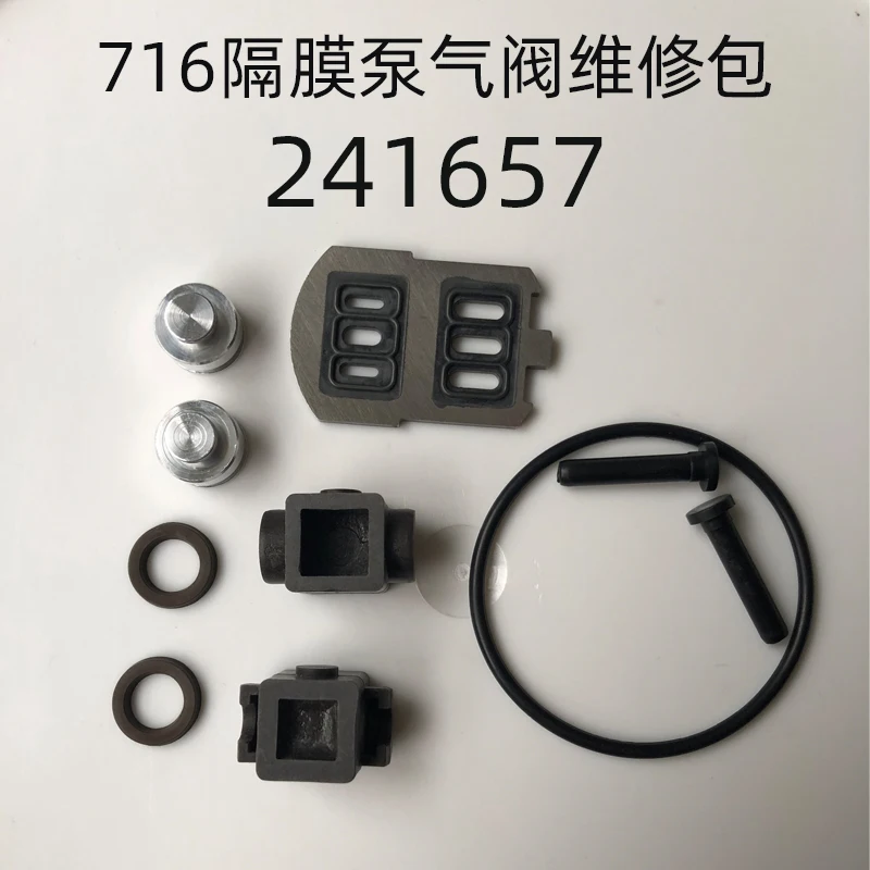 

American Husky 716 pneumatic diaphragm pump 241657 air valve seal accessories repair kit spare parts
