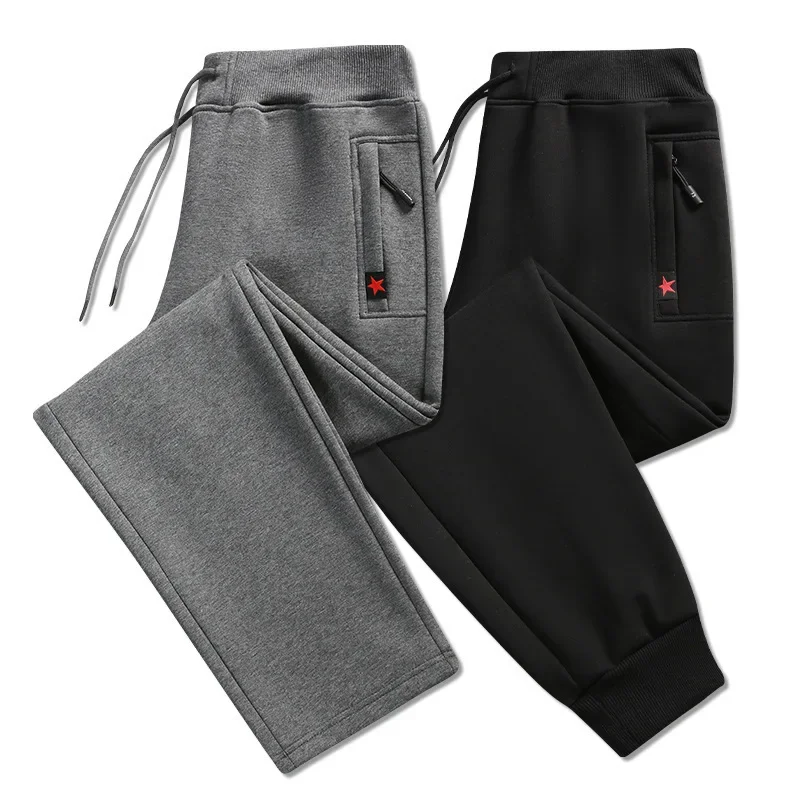 Универсальные мужские повседневные брюки больших размеров на осень/зиму