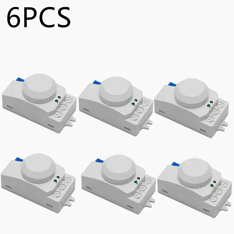 

NEW 6/1PCS Microwave Radar Human Motion Sensor Electrical Equipment AC 220V-240V 5.8 GHz 360 Degree Radar Sensor Smart Home