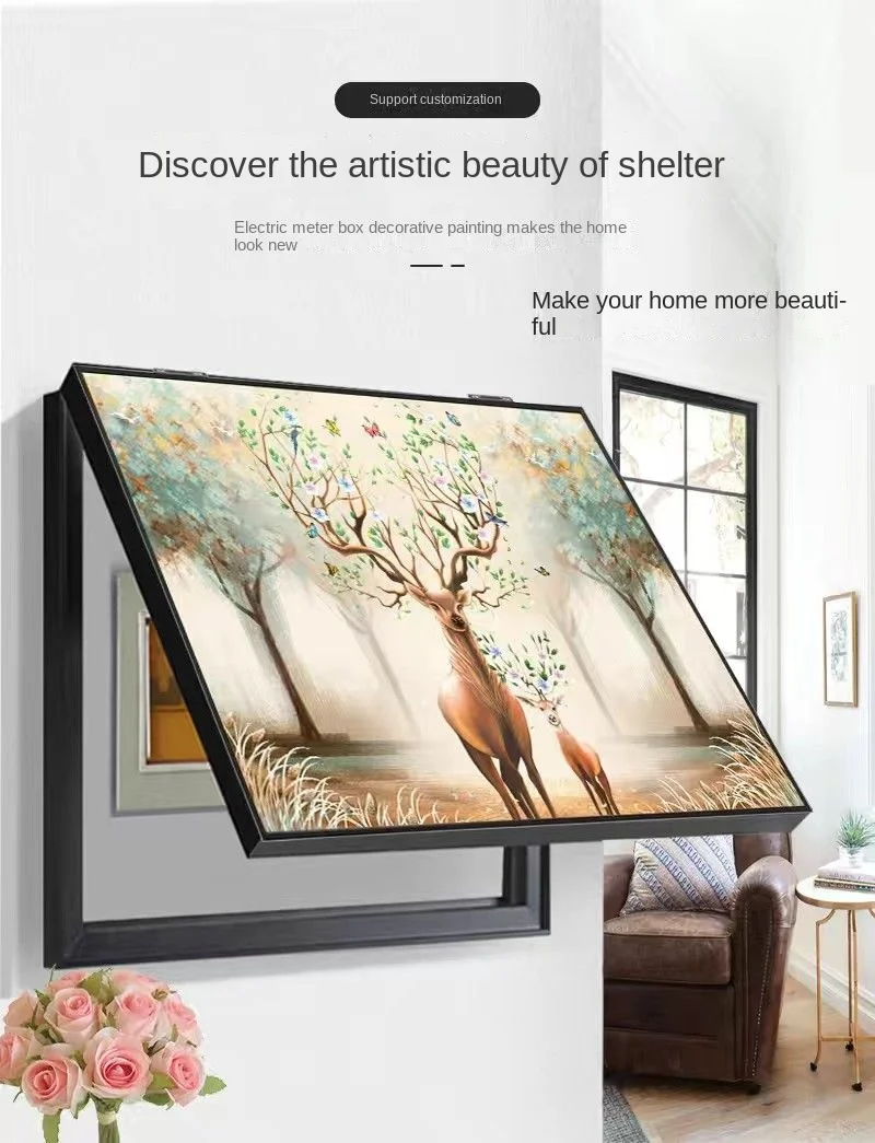 Настенный постер в скандинавском стиле домашний декор виде электрической