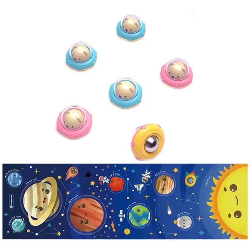 

Table Top Shuffleboard Game Desktop Curling Indoor Games Space Theme Finger Sensitivity Parent-Child Interaction Hand-Eye