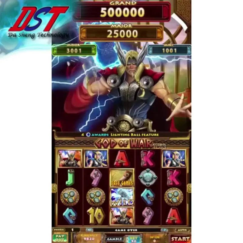 

Вертикальный слот God of war Thor казино игровая доска