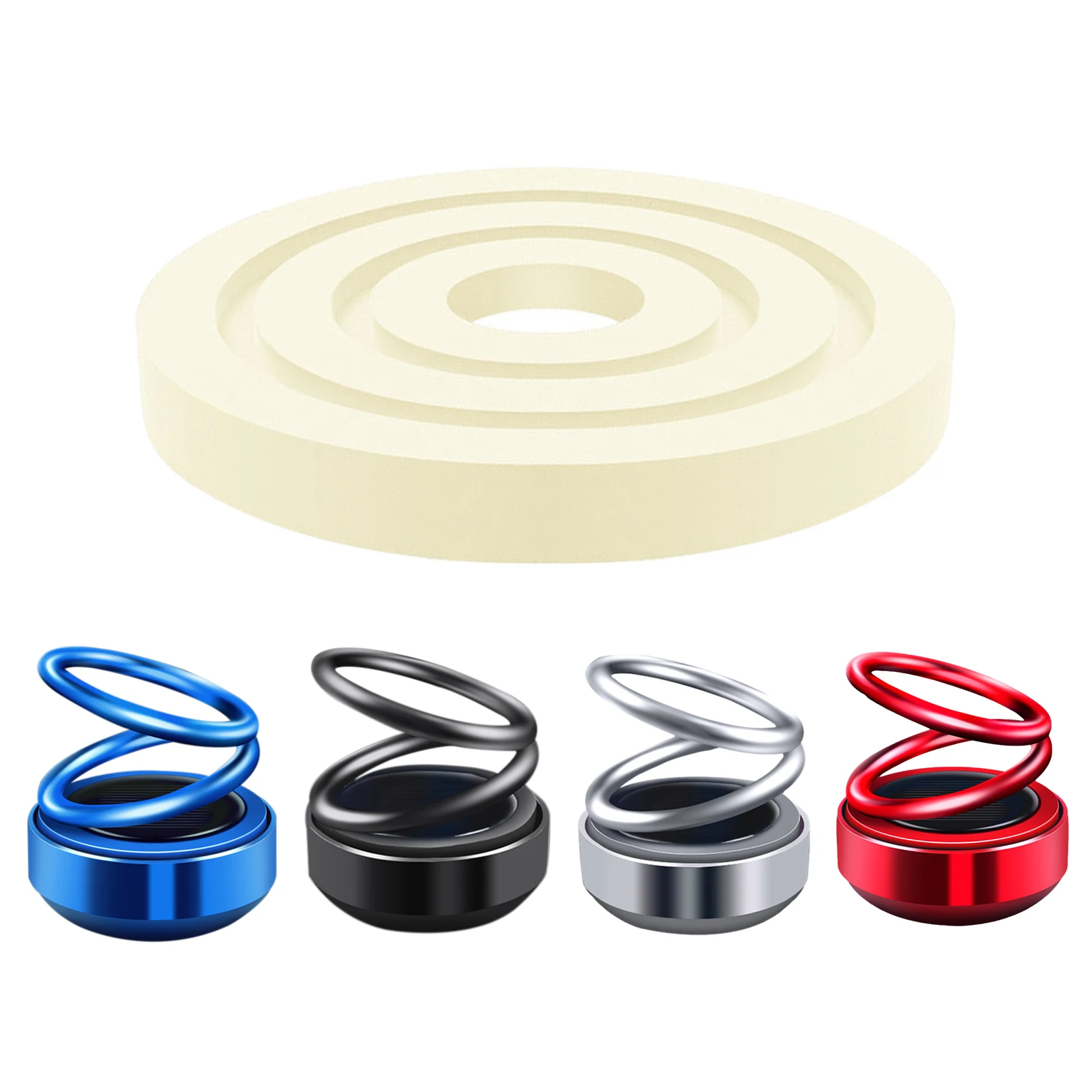 

Car Air Freshener Solar Energy Rotation Car Aromatherapy Perfume Fragrance Auto Aromatherapy Flavoring Car Interior Decoration