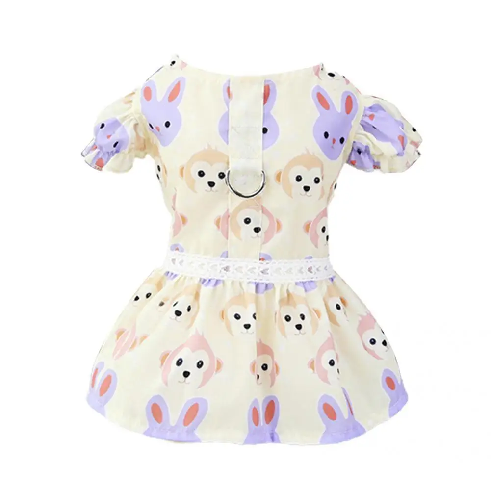 

Pet Skirt Stylish Spring Summer Puppy Dresses Monkey Clothes Soft Fashion Pet Cloth