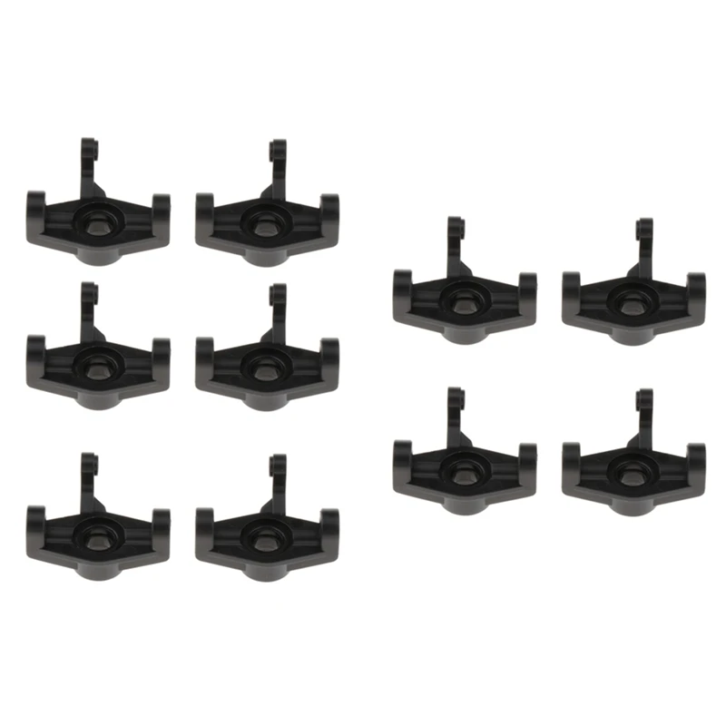 2023 Hot-10Pcs 1/14 RC Car Plastic Front Hub Carrier Upgrade Parts For Wltoys 144001 Remote Control Model Car Accessories