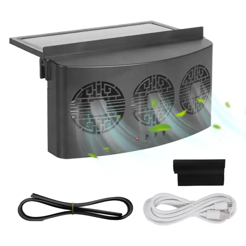 

Вентилятор для окна автомобиля, вентилятор для автомобиля на солнечной батарее, полностью автоматический вентилятор для охлаждения автомобиля, вытяжной вентилятор для грузовика, для охлаждения автомобиля