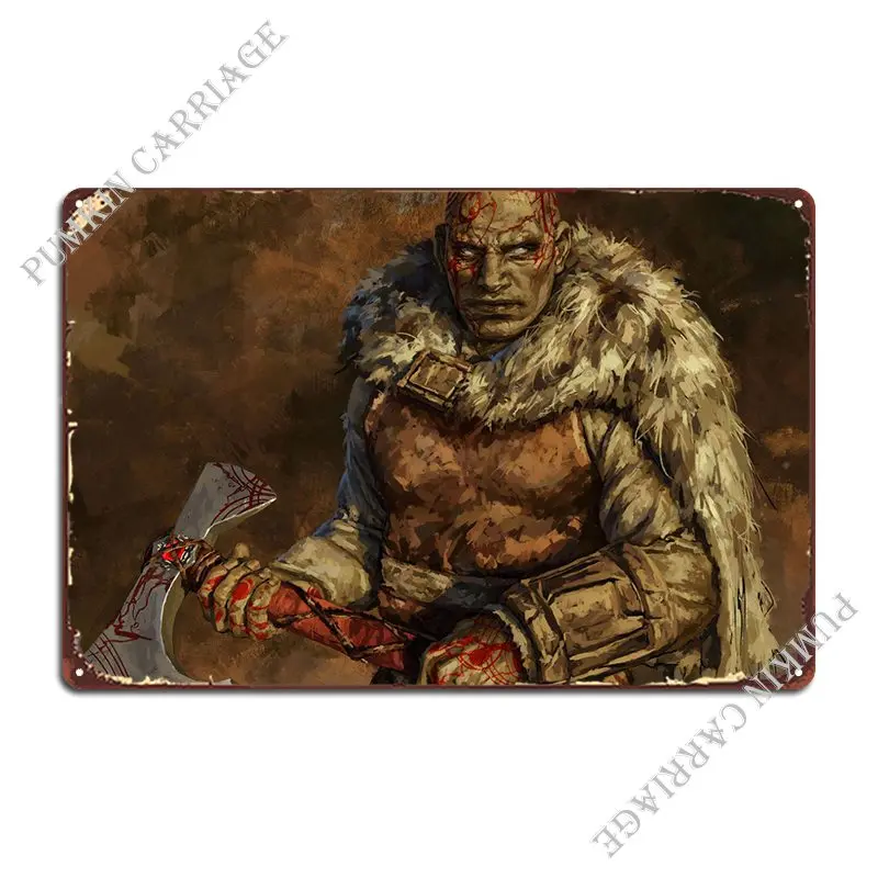 

Металлический плакат Braberus Lockslay в стиле ретро
