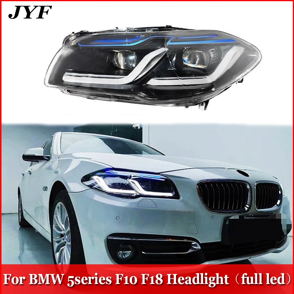 Автомобильная передняя фара для BMX 5 sehire F10 F11 F18 2010-2017 светодиодная Refit G30 стильная