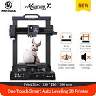 MINGDA Magician X FDM 3d принтерone touch smart с автоматическим калибровкойСборка 3D-принтера в один шаг. 230*230*260mm Большой размер печатиTMC 2209 тихая печать