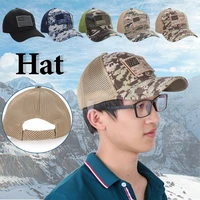 trucker hat sun cap mesh hat hiking cap fishermans hat army tactical american flag baseball cap peaked cap fishing hat
