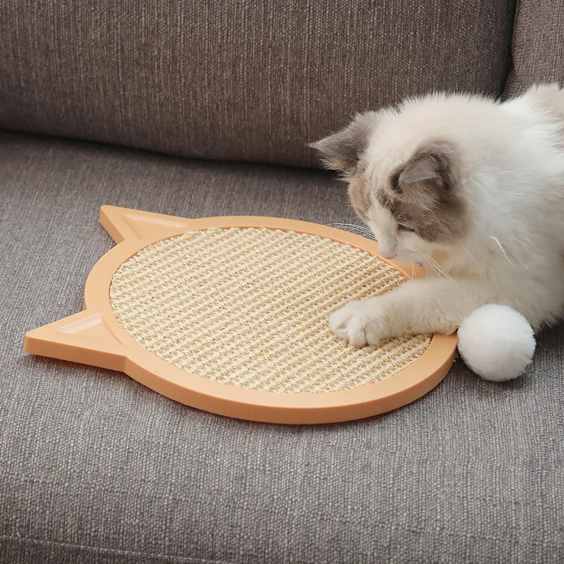 

Cat Scraper Ball Wear-Resistant Nail Scraper Mat Scratching Post Cardboard Suction Wall For Cat Toys Scratch Bed Kitten Supplies