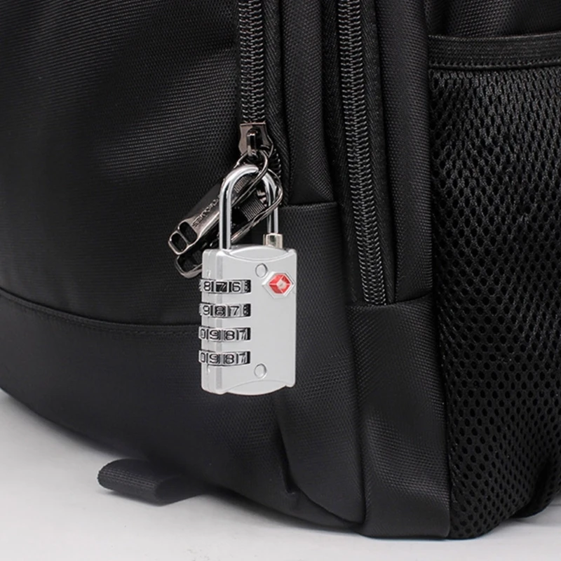 Одобренные TSA замки для багажа дорожные практичные чемоданов 4-значные