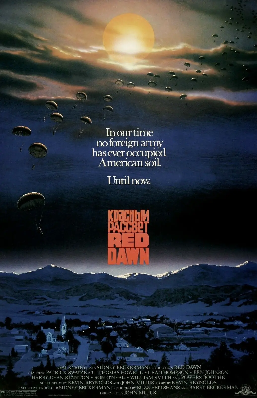 

Red Dawn MOVIE Art Picture Print Silk Poster Home Wall Decor