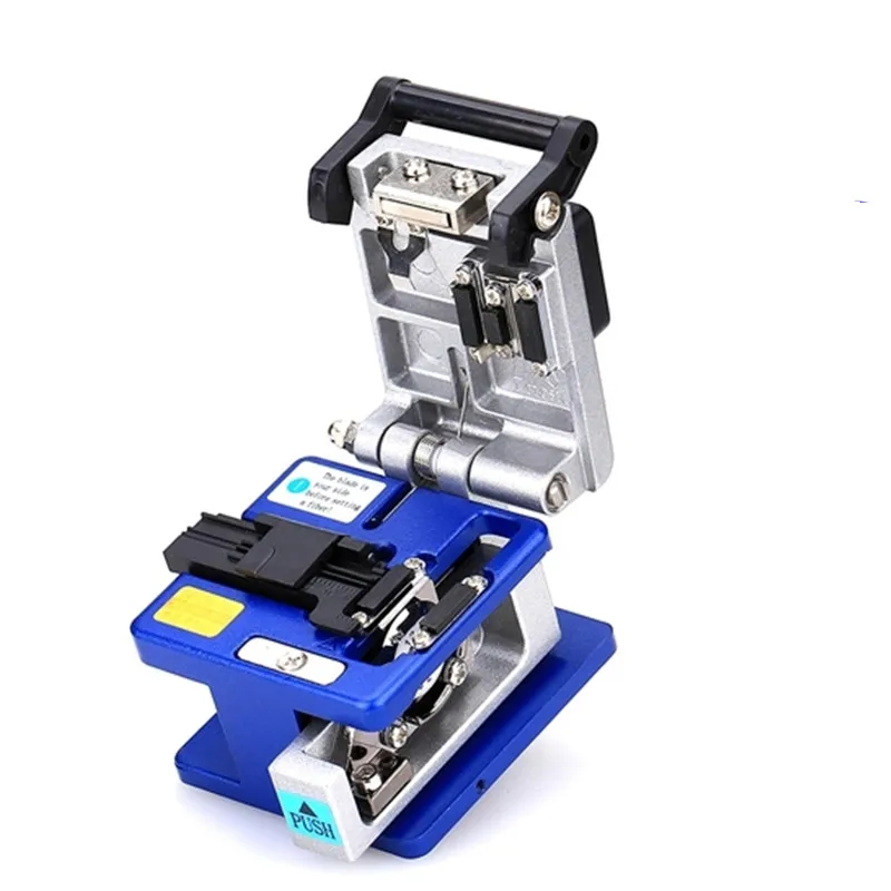 New FC-6S Fiber Cleaver Cable Cutting Knife FTTH Fiber Optic Knife Tools Cutter High Precision 24 Surface Blade