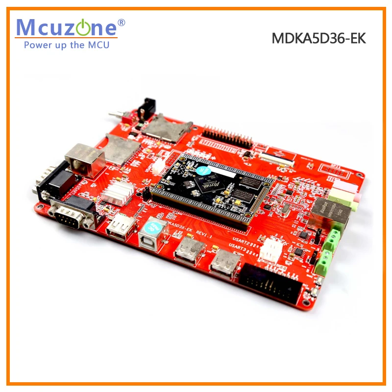 MDKA5D36-EK-C70 1024*600 Крышка TP TFT LCD SAMA5D36 ATSAMA5D36 Cortex-A5 256 МБ DDR2 двойной Ethernet 6xUART WIFI CAMERA OV7725 QT