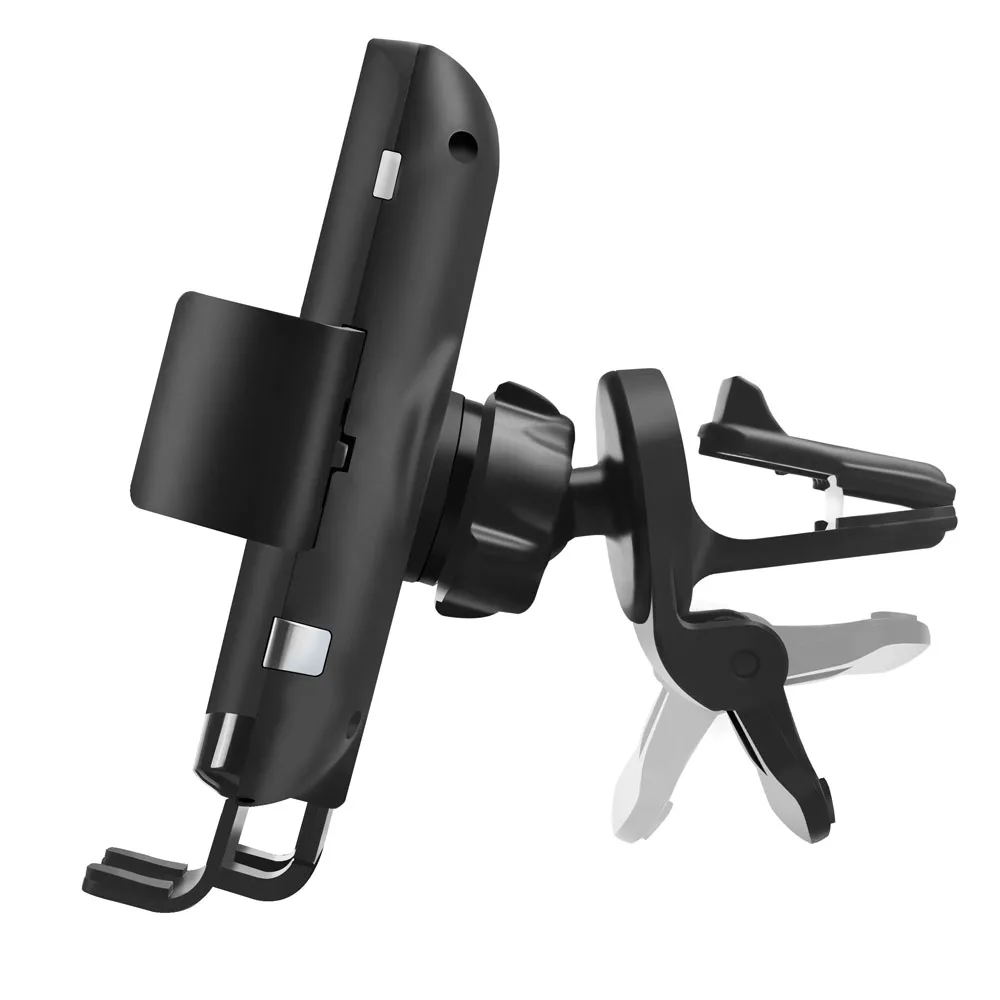 

10W Fast Wireless Car Charger Infrared Sensor Car Air Vent Auto Clamp Phone Bracket for IPhone 12 11 Pro Max XR 8 Galaxy S10+ S9