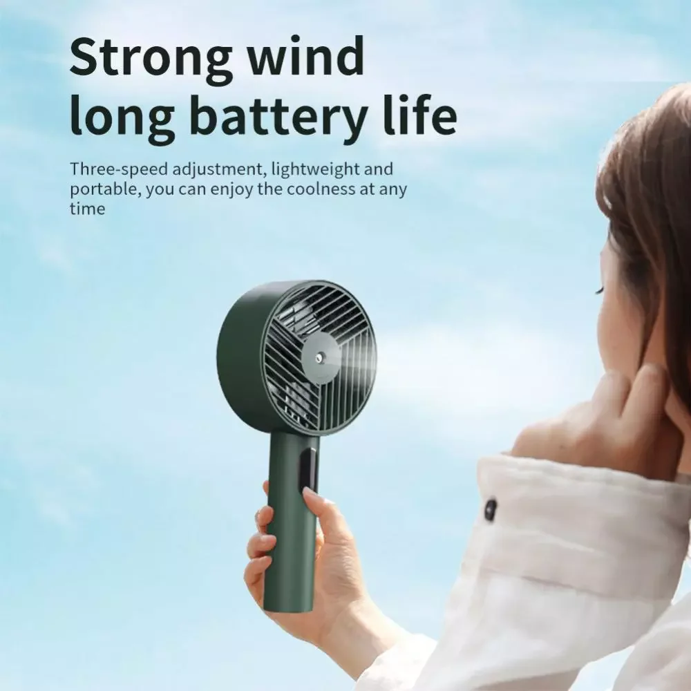 

Portable Fan Water Mist Maker Mini Cooler USB Small Fan Cooling Face Fan Sprayer Steamer Water Cooler Humidification Cooling Fan