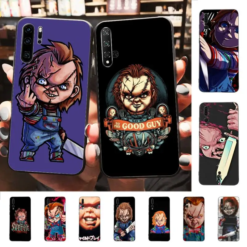 

Horror Movie Scary Chucky Doll Phone Case for Huawei P30 40 20 10 8 9 lite pro plus Psmart2019