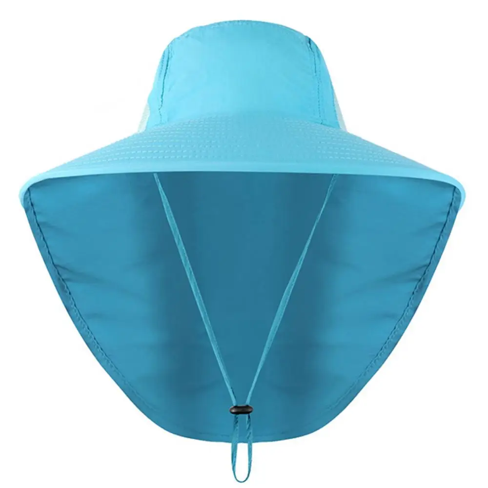 

Unisex UV Protection Cap Summer Outdoor Fishing Climbing Sun Hat With Neck Flap Protection Wide Brim Cap Men Women Panama Cap