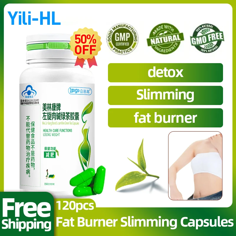 

Fat Burner Slimming L Carnitine Green Tea Extract Capsule Belly Fat Burning Supplements Lose Weight Fast Tummy Weight Loss Pills