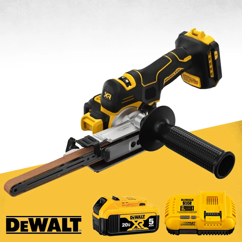 Шлифовальный станок DEWALT DCM200 20 в 18 дюймов бесщеточный ремень вращающийся на 104 °
