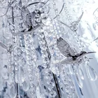 15 метров гирлянда из нитей, серебряные кольца, подвесные Хрустальные стеклянные бусины, занавески, центральный декор для вечерние, дерева, свадьбы