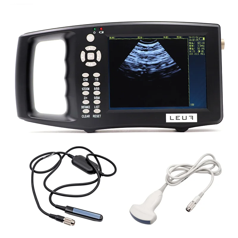 Macchina per prove di gravidanza ad ultrasuoni portatile per allevamento di cavalli Heep Horse Farm con schermo veterinario da 5.6 pollici