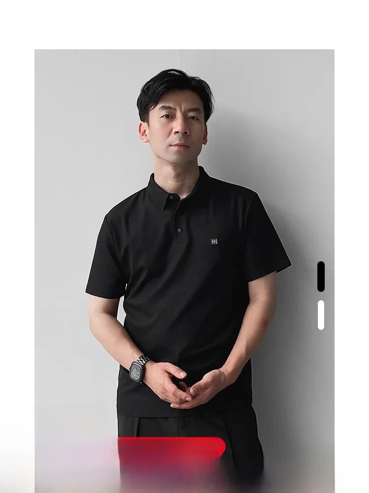 Gdzs Gedu Men's Clothing 2024 Spring/Summer New Short sleeve Polo Shirt Business Leisure Golf Slim fit Straight |