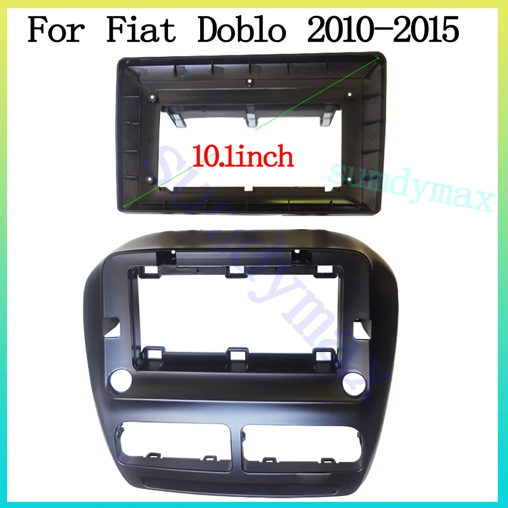 

Автомобильный радиоприемник 10,1 дюйма 2 Din для FIAT Doblo 2 II 263 Opel Combo Tour Dash Fit Dash Trim Kit Frame