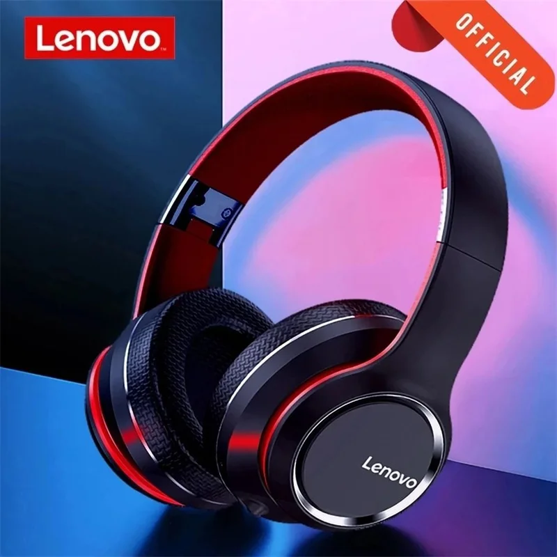 

Lenovo HD200 Wireless Headset AUX-In Over-Ear Gaming Sport Noise Cancelling Voice Call Headphone HIFI Stereo Game Headsets