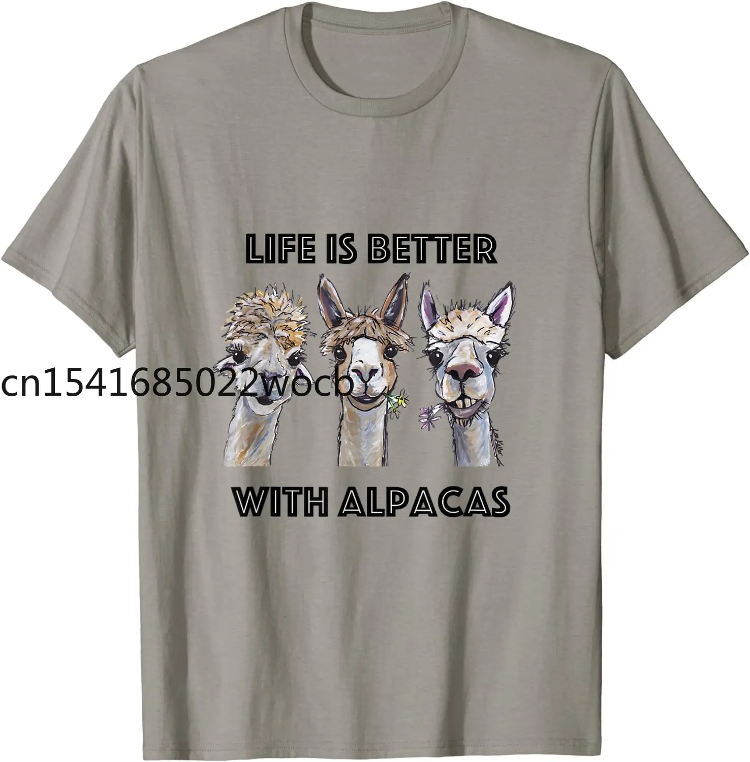 

Life is Better with Alpacas Shirt, Alpaca Lover T-Shirt