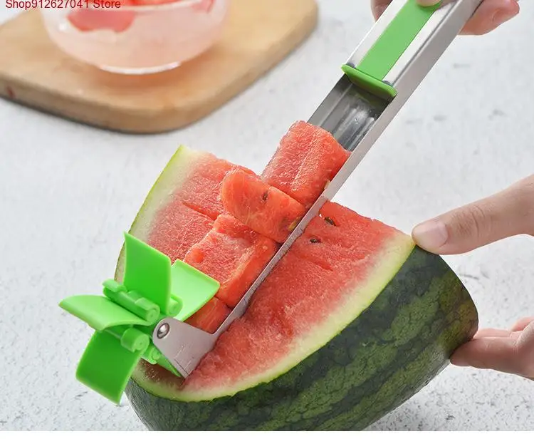 

Мельница для арбуза, пластиковая ломтерезка для резки арбуза, энергосберегающая ломтерезка, инструменты для быстрой резки фруктов