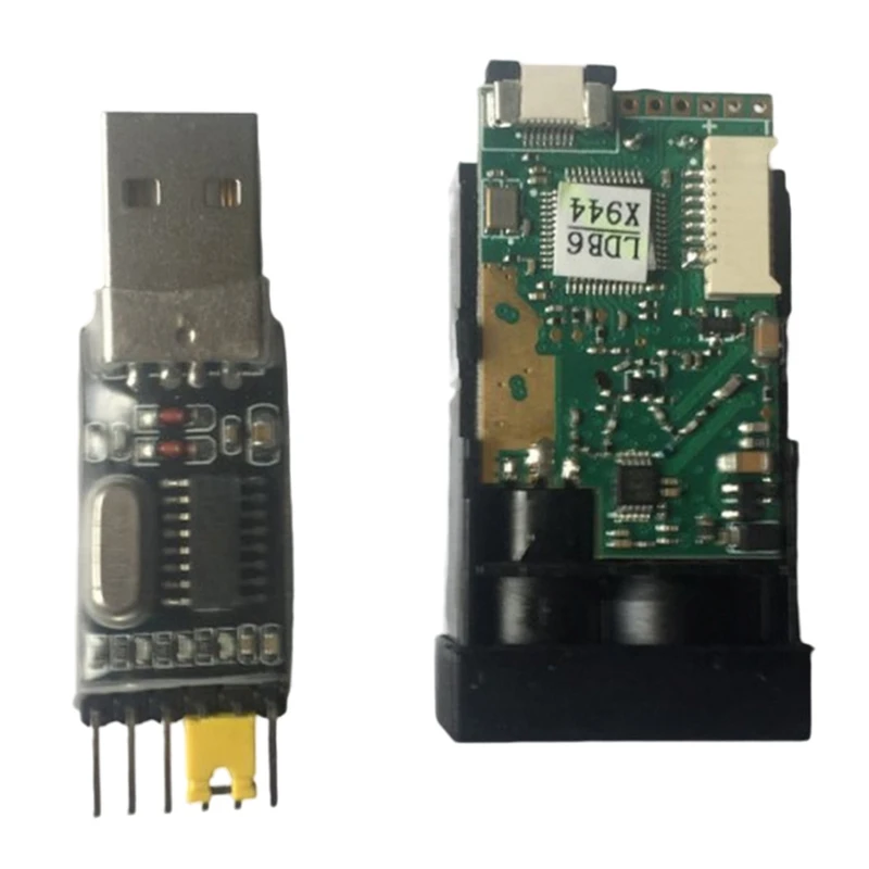 

50M/164Ft Laser-Distance Measuring Sensor Range Finder Module Low Cost Diastimeter Single & Continuous Measurement