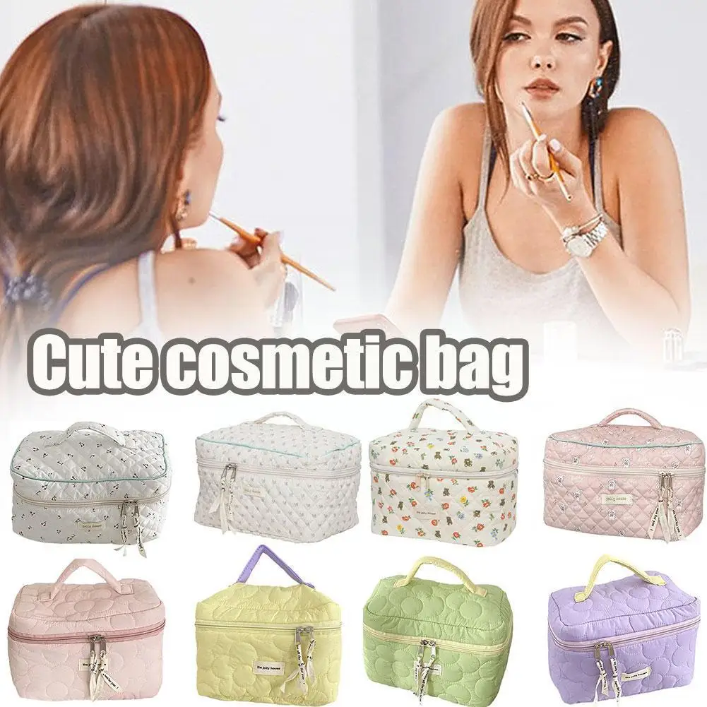 

Cute Outdoor Multifunction Travel Cosmetic Bag Women Toiletries Storage Make Female Up Cases Organizer N4C6