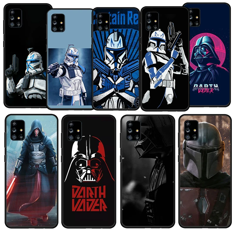 

Space star wars cool For Samsung Galaxy A52S A72 A71 A52 A51 A12 A32 A21 4G 5G Soft TPU Silicone Gel Black Phone Case Capa Cover